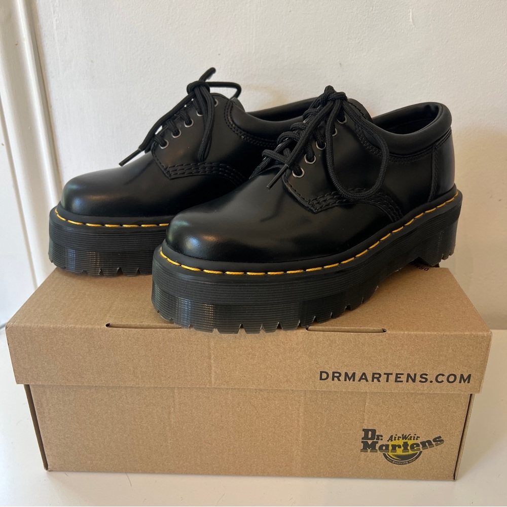 Dr. Martens Black Platform 8053